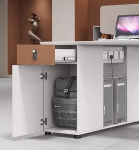 Cowork Holz heißer Verkauf 6 Sitz <span class=keywords><strong>12</strong></span> Kabinen Schreibtisch billige <span class=keywords><strong>Workstation</strong></span> Büro Möbel modulare Büro kabinen Büroarbeit platz - Product Image 4