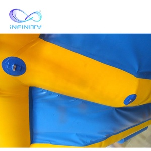 Factory price <span class=keywords><strong>10</strong></span> seater flying fish high quality cheap inflatable banana boat toys inflatable water games - Product Image 6