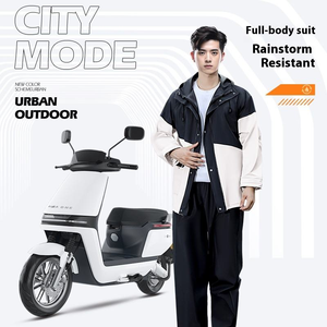 Venta al por mayor de impermeables reflectantes para todo tipo de clima Impermeable Motocicleta y bicicleta Equipo de lluvia Productos de Protección deportiva de alta resistencia - Product Image 5