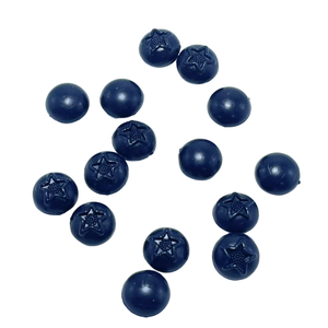 CHENXI Dijes de Arándanos 3D Simulados, Adornos DIY para Pasteles de Crema, 1.2x0.9cm, para Colgantes, Bolsos y Decoración de Llaves de Coche - Product Image 4