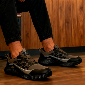 Nouvelles chaussures de course originales de marque sans logo pour hommes, super légères, avec soutien de la voûte plantaire, chaussures de sport pour la ville et le jogging - Product Image 4