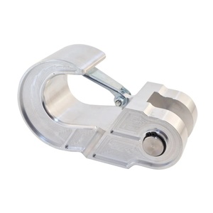 Gancho de parachoques de gancho de exhibición de aluminio de palanquilla personalizado de precisión CNC con alto estilo industrial - Product Image 2