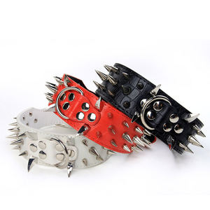 <span class=keywords><strong>Collar</strong></span> para Mascotas con Púas de Diente de Lobo GMTPET, <span class=keywords><strong>Collar</strong></span> de Cuero con Remaches Anti-mordidas para Perros Medianos y Grandes - Product Image 2