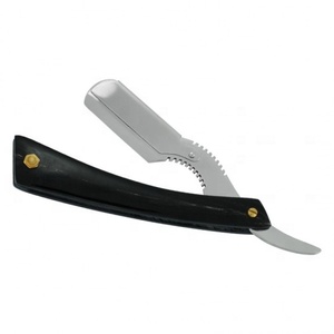 Gray Rocks Rasoir professionnel à bord droit en acier inoxydable de haute qualité avec service OLED avec logo personnalisé - Product Image 6