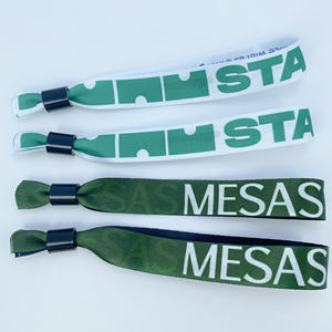 Sublimación personalizada <span class=keywords><strong>Pulseras</strong></span> de poliéster Festival Tela Pareja Pulsera Diseñada para Eventos por for <span class=keywords><strong>totwoo</strong></span> - Product Image 5
