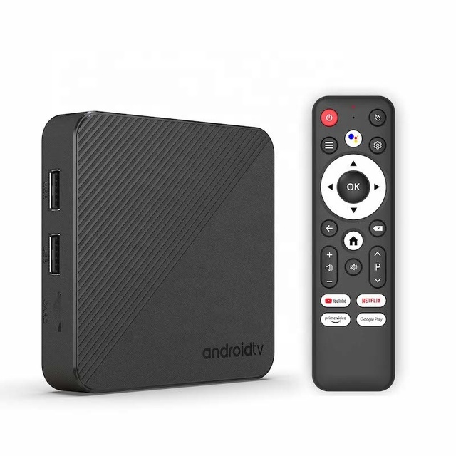 T1s Foreign Trade Box Allwinner H313 Four Core Android 14.0 Set-Top Box Dual WiFi 4K HD for TV Player