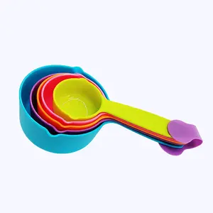 Portable Digital Measuring Spoons Kitchen Measuring Tools Plastic Tablespoon Measuring Cups and Spoons Set