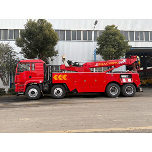 Camión de Servicio Pesado 8x4 Líder en la Industria 360 °   Grúa Giratoria con Plataforma para Rescate de Vehículos Dañados por Accidentes de Tráfico y Desastres - Product Image 1