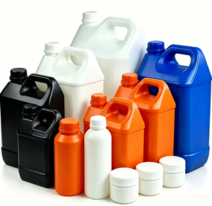 Factory Direct Supply Black Burgundy Empty <b>Plastic</b> <b>Jars</b> PET HDPE Cosmetic Travel Bottle Custom Color Logo Capacity For Beauty - Product Image 1