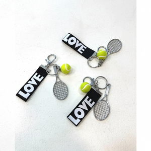 Miniatura Raqueta DE TENIS Llavero Accesorio Llavero - Product Image 1