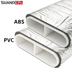 Tuyau plat <span class=keywords><strong>isolé</strong></span> en ABS TC résistant à l'écrasement, direct usine, 130*30mm, isolation en caoutchouc de 5mm pour système à cinq constantes - Product Image 3