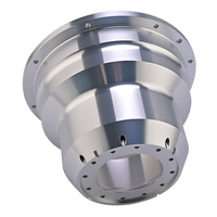 Pièces de machine d'électroérosion à fil de broche de perceuse en acier inoxydable CNC 3D de précision OEM pour les services d'usinage de prototypage rapide-circulaire