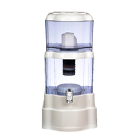 Filtre à eau multi-étages pour boire de la pierre minérale Filtre à eau Pot Gravity 14L 16L 18L Filtre à eau