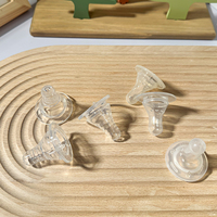 Ensemble de biberons pour nourrissons en silicone, essentiels pour les nouveau-nés, avec brosse de nettoyage