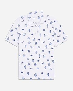 Nuevo Diseño de Logotipo, Camiseta Polo de Golf Personalizada con Estampado Gráfico Extra Grande, Sublimación, 82% Poliéster, 18% Elastano, Económica para Hombre - Product Image 3