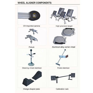 Alineadora de Cuatro Ruedas para Coche Original Launch X-831E Máquina de Alineación de Ruedas <span class=keywords><strong>3D</strong></span> con Pantalla LED de 24 Pulgadas y Precisión de 2mm Precio de Fábrica - Product Image 4