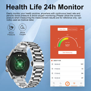 Reloj Inteligente LIGE BW0189 para Hombre, Contesta y Realiza Llamadas, Monitor de Ritmo Cardíaco, Sueño, Dispositivos Portátiles, Resistente al Agua, Monitor de Actividad Física, Compatible con Android e IOS - Product Image 2