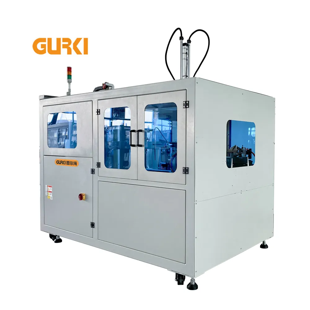 Máquina automática de fabricación de cajas de GPT-10, equipo de sellado de cajas y bandejas