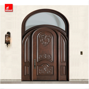 Porta Esterna in Legno di Quercia Massello con Design Tradizionale e Doppio Vetro Oscurato, <span class=keywords><strong>Porte</strong></span> d'Ingresso con <span class=keywords><strong>Finestre</strong></span> Laterali - Product Image 6