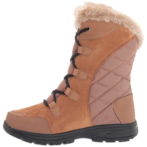 Zapatos de Cuero de Precio Económico en Oferta 2026, Zapatos de Nieve Cálidos para <span class=keywords><strong>Mujer</strong></span> Hechos en China - Product Image 3