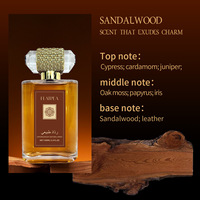 Parfum pour homme Arabian Oud Sandalwood 100 ml, parfum oriental longue durée, eau de parfum en spray