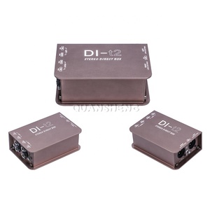 Boîtier DI professionnel en métal à double canal Di-T2, convertisseur <span class=keywords><strong>audio</strong></span> passif à faible bruit pour instruments de musique, scène et <span class=keywords><strong>studio</strong></span> - Product Image 2