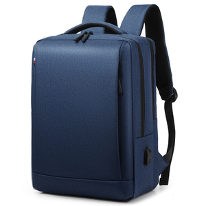Mochila escolar personalizada de gran capacidad para estudiantes con USB, resistente al agua, antirrobo, elegante compartimento para portátil de estilo nacional - Product Image 2
