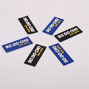 عالية الجودة مخصصة منقوش 3D <span class=keywords><strong>PVC</strong></span> المطاط سيليكون ملصقات الملابس Ogo بقع اكسسوارات الملابس سعر المصنع شعار مخصص - Product Image 6