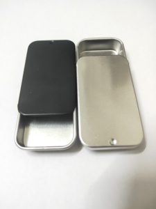 Tùy Chỉnh Hình Chữ Nhật Khối Lượng Nhỏ Mỹ Phẩm Nhôm Hộp Tinplate Chất Liệu Có Thể Tái Chế Thân Thiện Với Môi Tùy Chỉnh Loạt Màu Sắc - Product Image 5