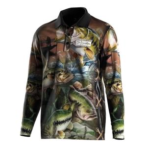 Camisa Polo de Pesca para Hombre Resistente a los Arañazos, Absorbe la Humedad, Protección Solar UPF 50+ para Cazadores Entusiastas - Product Image 1