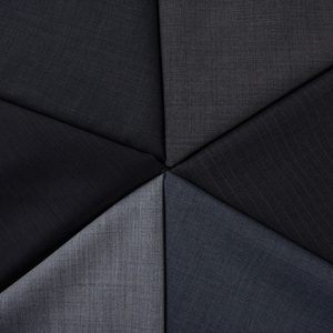 Tiếng Anh Selvedge Twill <span class=keywords><strong>Plain</strong></span> Dying Cashmere Ý Màu Xám <span class=keywords><strong>100</strong></span>% Vải Len Siêu Mịn - Product Image 1