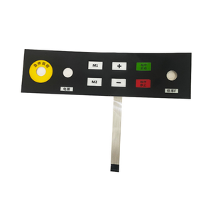 Alta Qualidade Botão Tátil Esteira Teclado Interruptor De Membrana Personalizado Comprimento Do Cabo Membrana Impressão Do Teclado - Product Image 4
