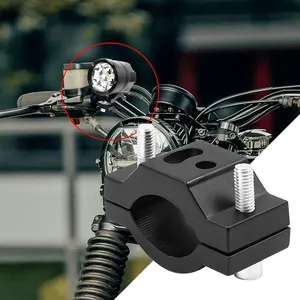 LED Headlight Clamps Brackets Tube Clamp Mount Kit For Motorcycle Spotlights Or Fog Light Mount Motorbike Accessories