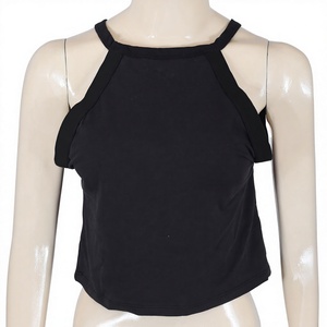 Vente chaude Débardeurs sans manches respirants pour femmes, style sport et streetwear, pour le fitness, les loisirs et les soirées, avec applications brodées - Product Image 1