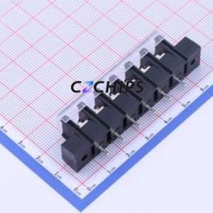 KF38SM-8.25-6P Barrier Terminal Block Through hole Component (THT),P=8.25mm Connector With Cover Plate 8.25mm 1x6P Straight Pin - Product Image 2
