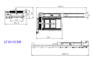 Fabricante de máquina de corte por láser de fibra <span class=keywords><strong>Gweike</strong></span>, láser CNC para placa de metal y máquina de doble uso de tubos - Product Image 4