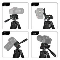 Trépied portable numérique compact de 1,8 m pour téléphone et appareil photo, noir, avec anneau lumineux, idéal pour selfies, diffusion en direct et voyages