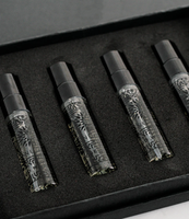 Boîte d'emballage de petit échantillon de parfum avec logo personnalisé de 5ml Boîte rigide vide de luxe avec insert en mousse