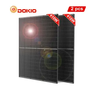 Grosir panel surya silikon monokristal 800w modul fotovoltaik panel daya panel surya