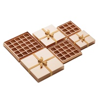 Boîte d'emballage personnalisée pour snacks, en carton rigide de qualité alimentaire, type tiroir, pour chips, bonbons, chocolat, avec grille