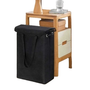 Cesto Pieghevole per Biancheria <span class=keywords><strong>Sporca</strong></span> con Coperchio, Contenitore per Lavanderia - Product Image 4