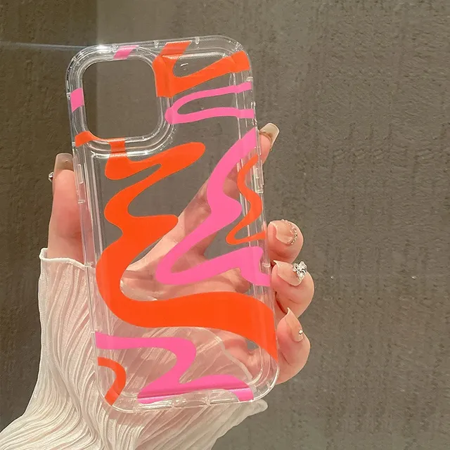 Vintage Leopard Print Clear Phone Case for iPhone 11 13 12 14 15 16 Pro Max SE2 8 7 Plus X XR XS Transparent Air Cushion Cover