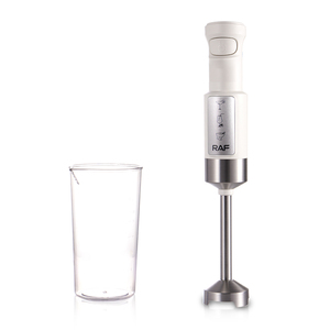 RAF 400W Hand Blender BPA Free Powerful 28000RPM Stick Mixer Stainless Steel 4 Blade Cutting System for Blending Food Prep Raf H - Product Image 1