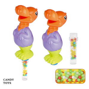 PLATO Cina Giocattoli Promozionali Divertenti Dinosauro Urlante in Plastica ABS con Caramella Dura, Confezione Multipla - Product Image 4