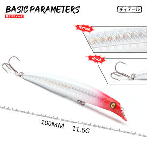 เหยื่อปลอมแบบแกว่งได้,เหยื่อตกปลาแบบแข็งพร้อมตะขอ - Product Image 2