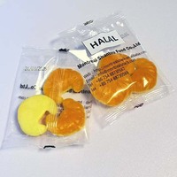 Sacs d'emballage en plastique thermoscellés personnalisés de qualité alimentaire pour collations, biscuits au nougat et bonbons au caramel