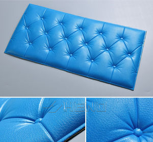 Sticker mural 3D XPE anti-collision Wayon de haute qualité, panneau de chevet imperméable pour enfants, décalcomanie murale 3D - Product Image 5