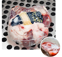 Machine d'emballage sous film rétractable pour viande et fromage, en acier inoxydable 304, avec réservoir de trempage à eau chaude 6050, pour emballage sous vide, facile à utiliser