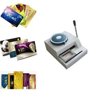 Máquina de estampación de tarjetas de plástico, gran oferta de HD-70C, en PVC, para grabado de tarjetas, número de serie - Product Image 6