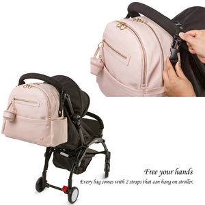 Enorme bolsa versátil, cesta de almacenamiento para momias, organizador de pañales, bolsa de mano, bolsa de cambio de bebé de tacto delicado notable - Product Image 3